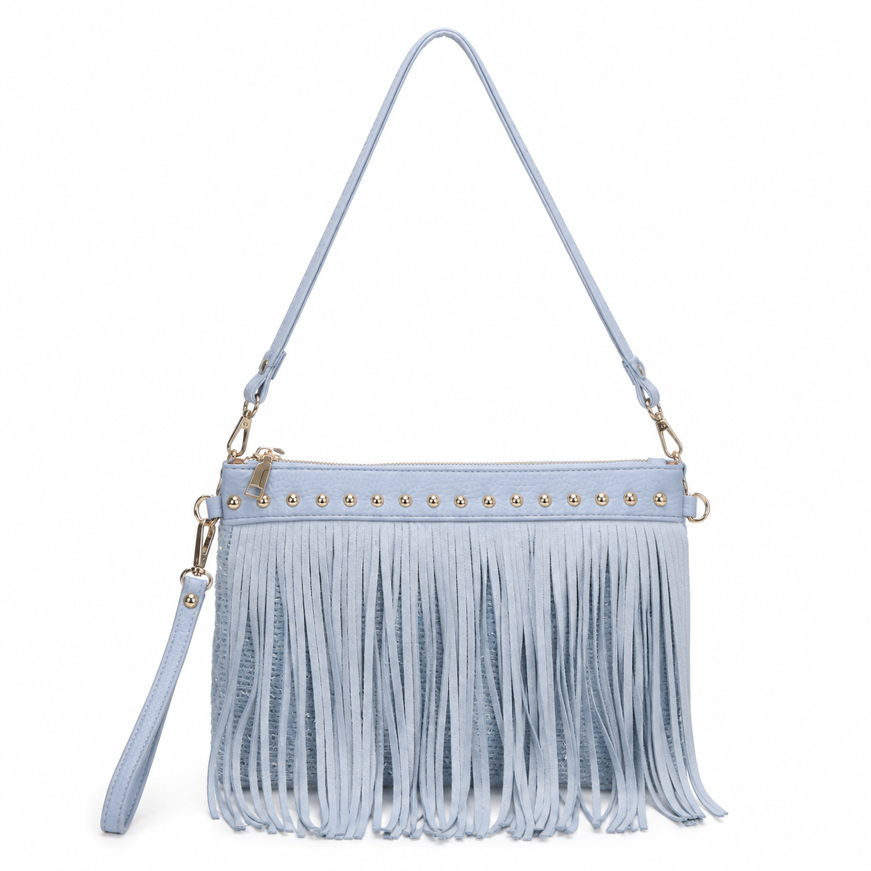 Sparkle Tassel Shoulder & Crossbody Bag - Image 6