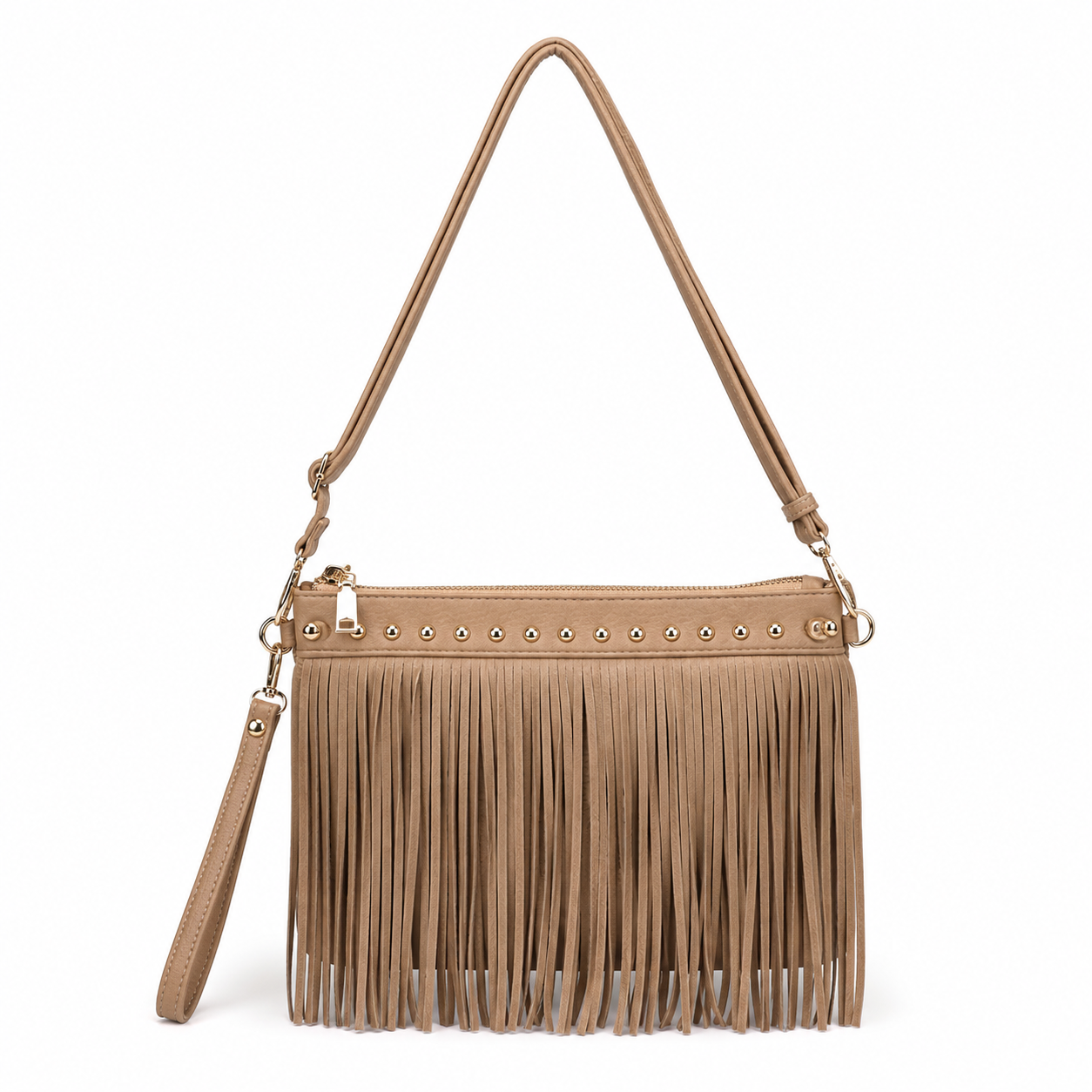 Sparkle Tassel Shoulder & Crossbody Bag - Image 4