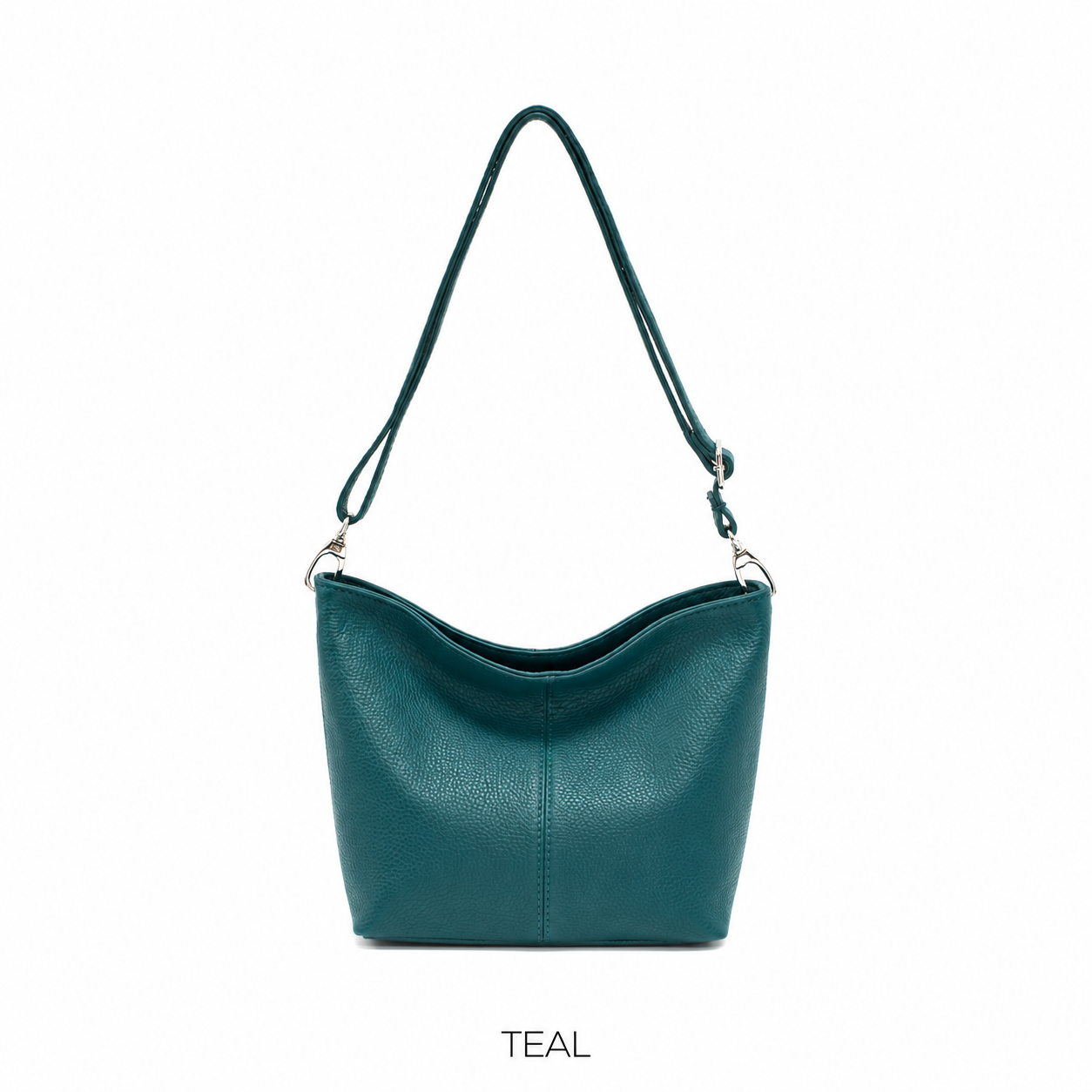 Plain Leather Shoulder & Crossbody Bag - Image 18