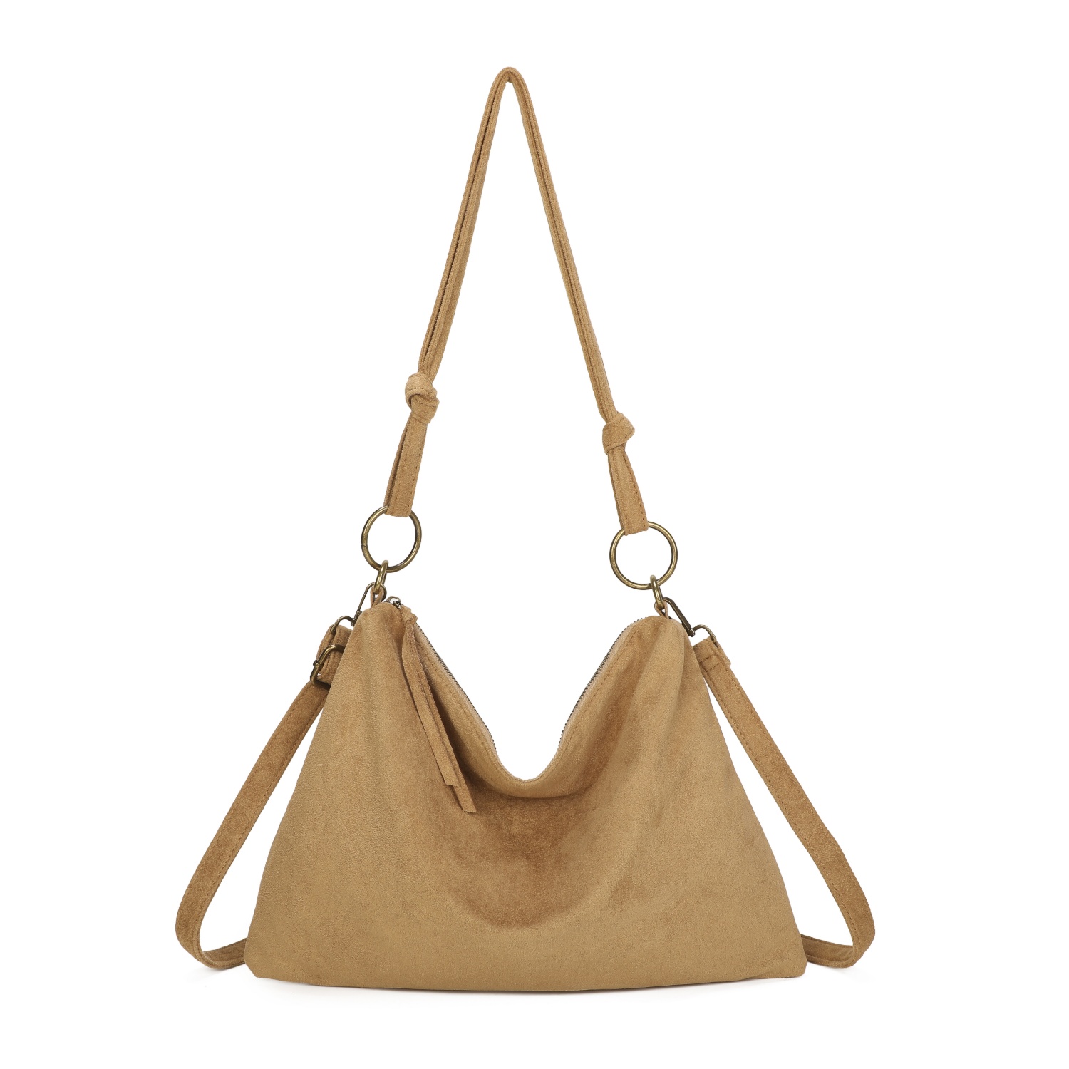 The Fleur Soft Suede Style Shoulder Bag - Image 10