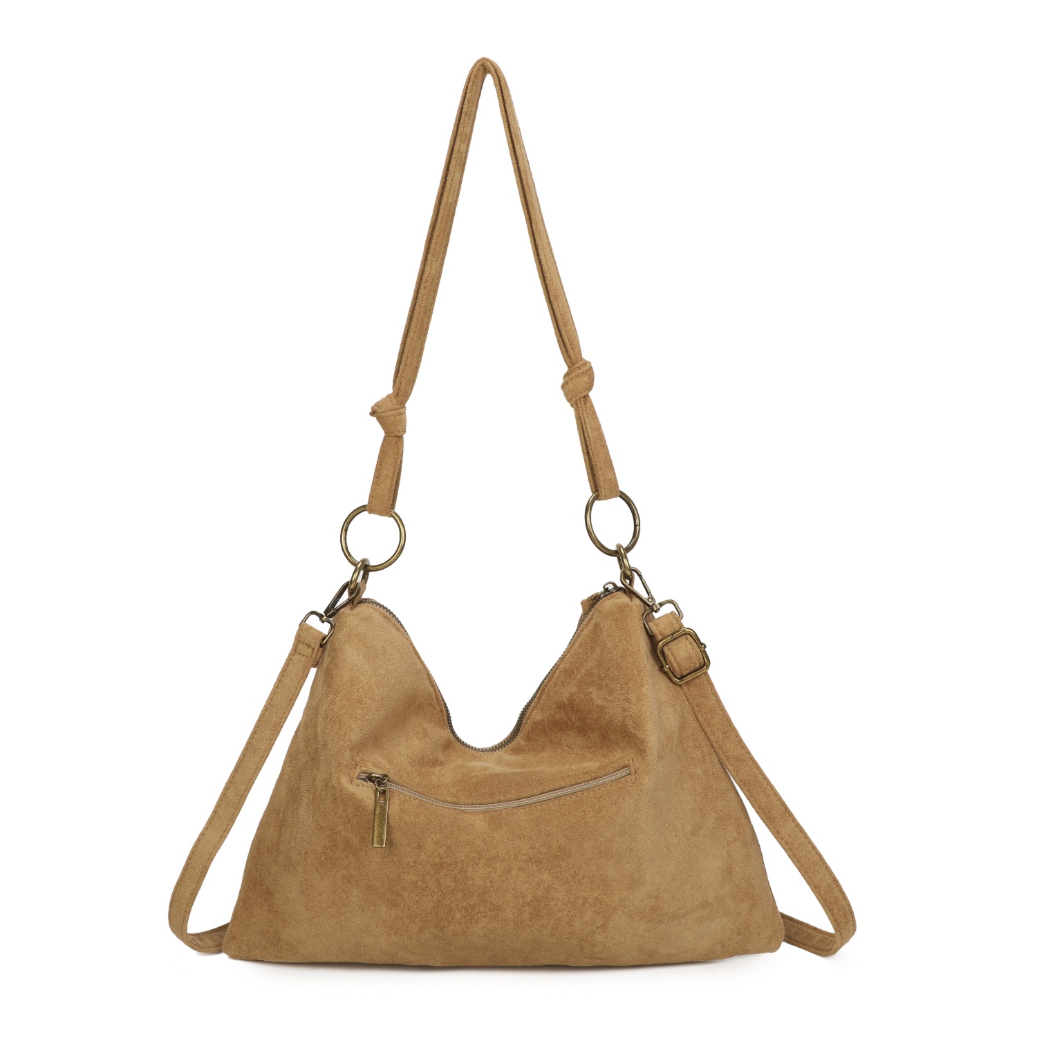 The Fleur Soft Suede Style Shoulder Bag - Image 6