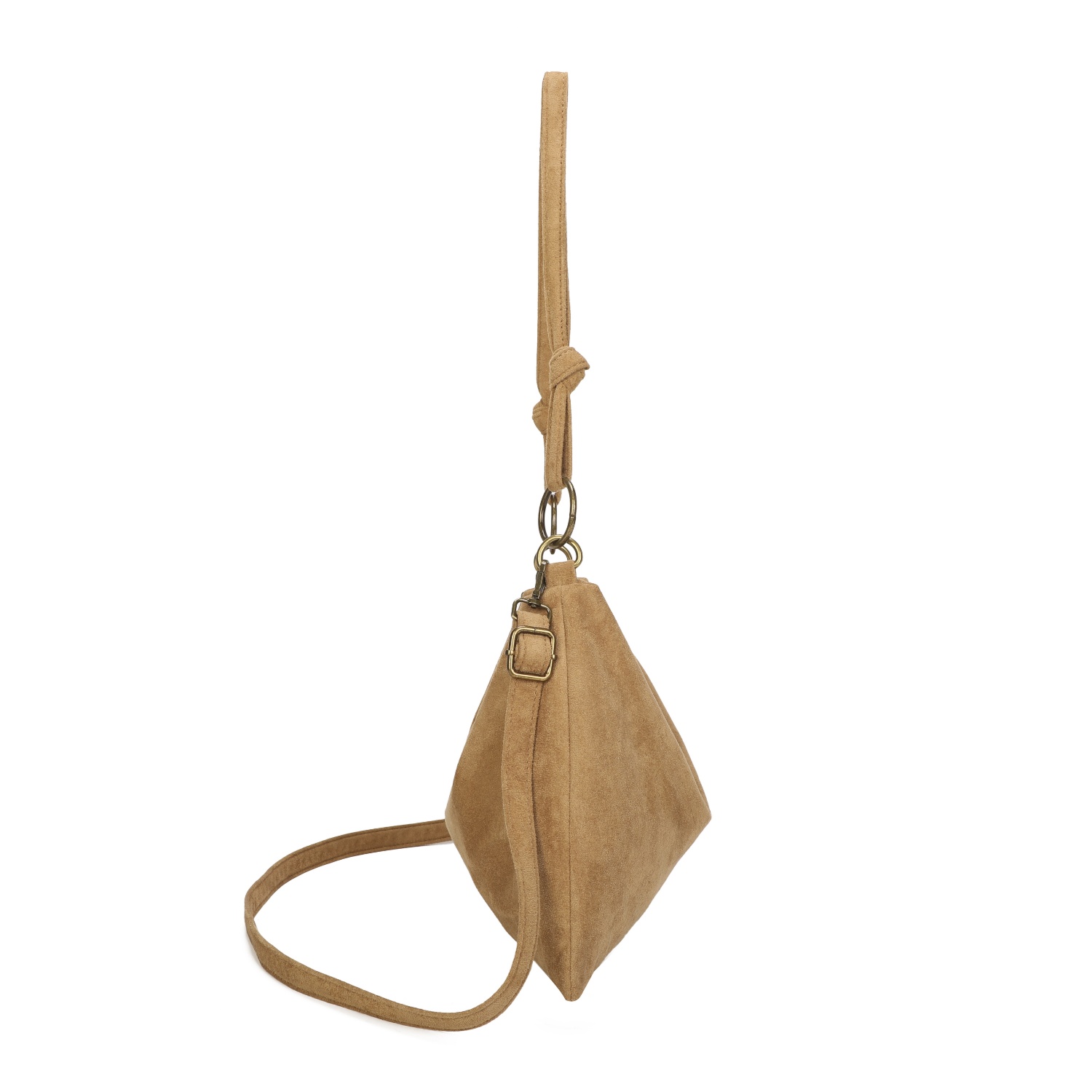 The Fleur Soft Suede Style Shoulder Bag - Image 7