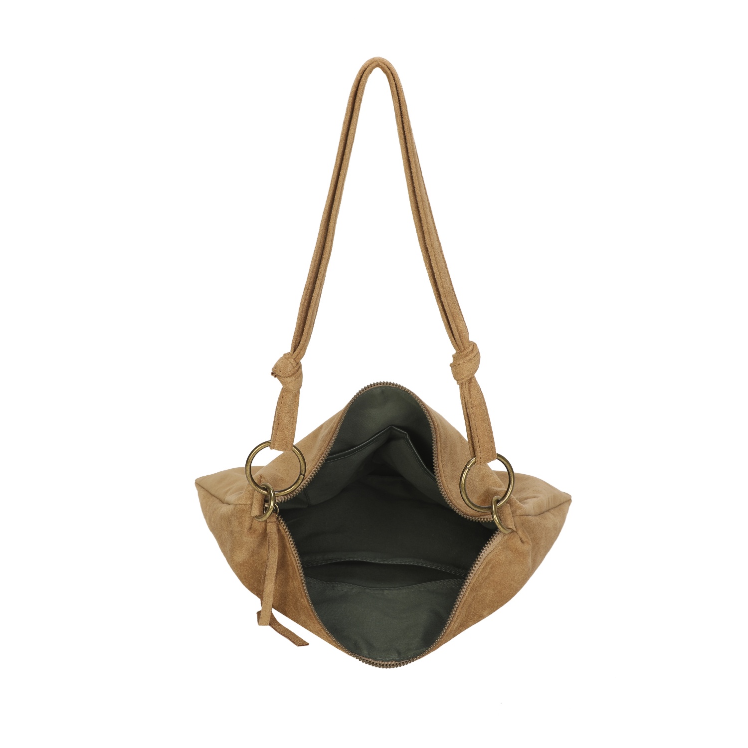 The Fleur Soft Suede Style Shoulder Bag - Image 5