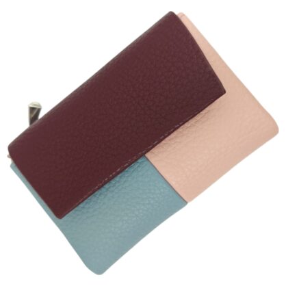 Bifold Colour Block Purse