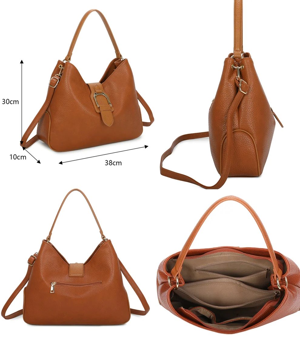 Smart Buckle Shoulder Bag - Image 2