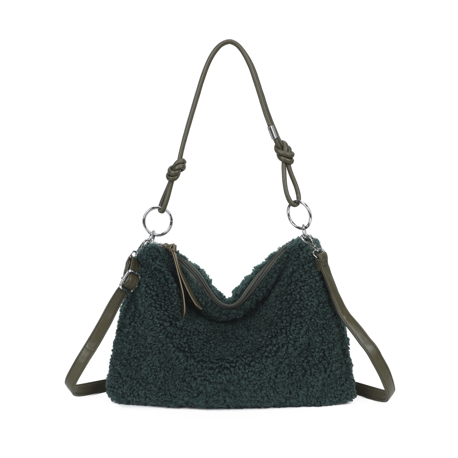 Teddy - Knot Detail Shoulder Bag - Image 6