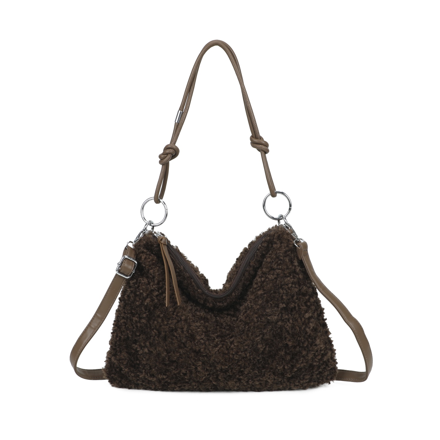 Teddy - Knot Detail Shoulder Bag - Image 7