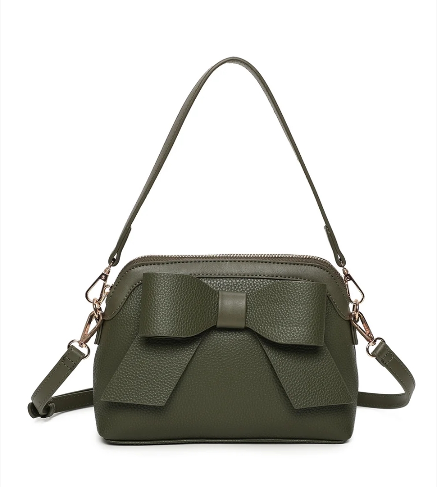 Bow Detail Shoulder & Crossbody Bag - Image 10