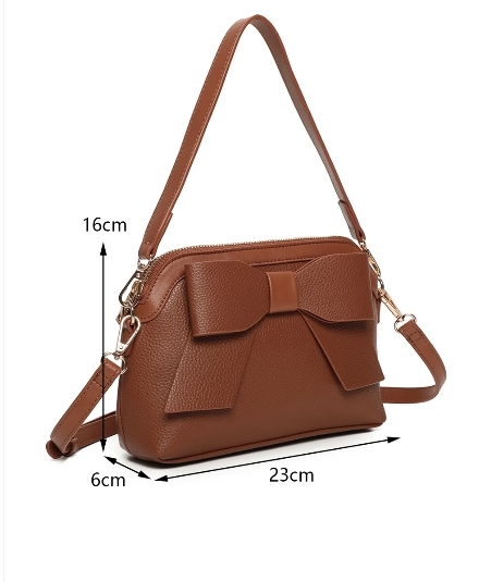 Bow Detail Shoulder & Crossbody Bag - Image 4