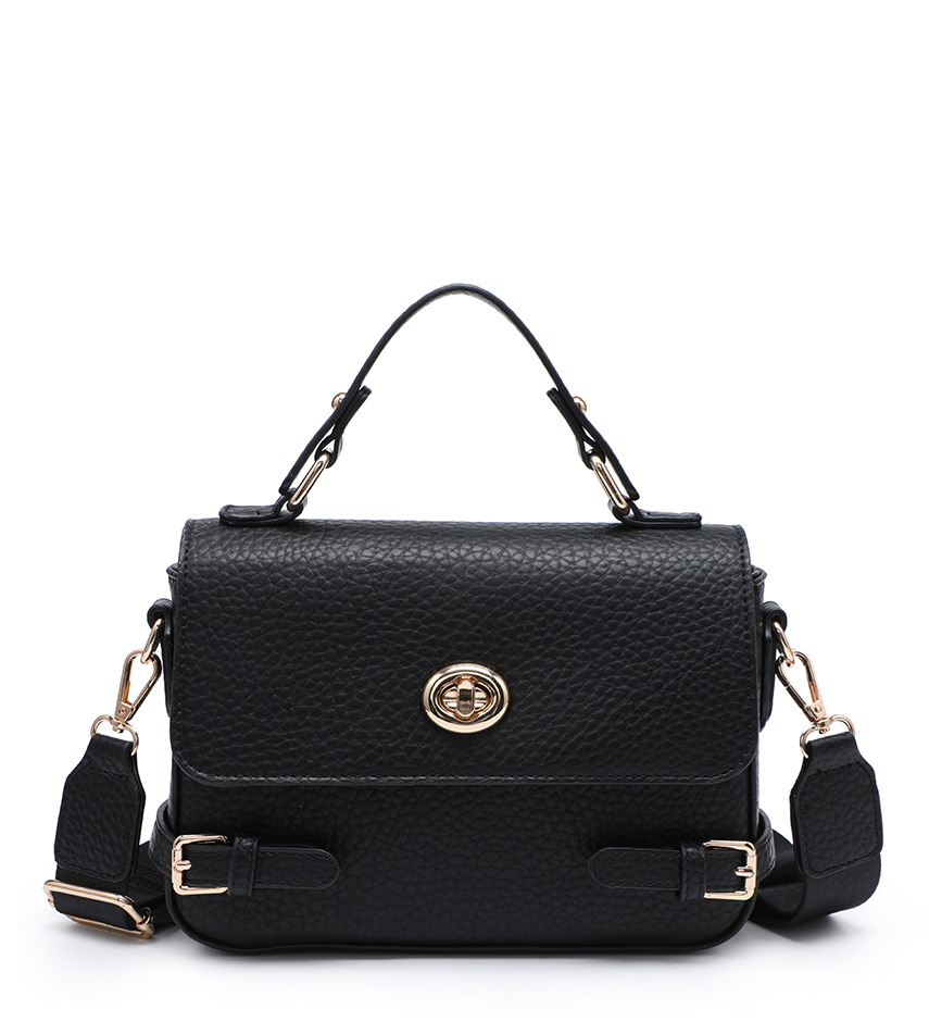 Mini Buckle Detail Satchel Bag - Image 3