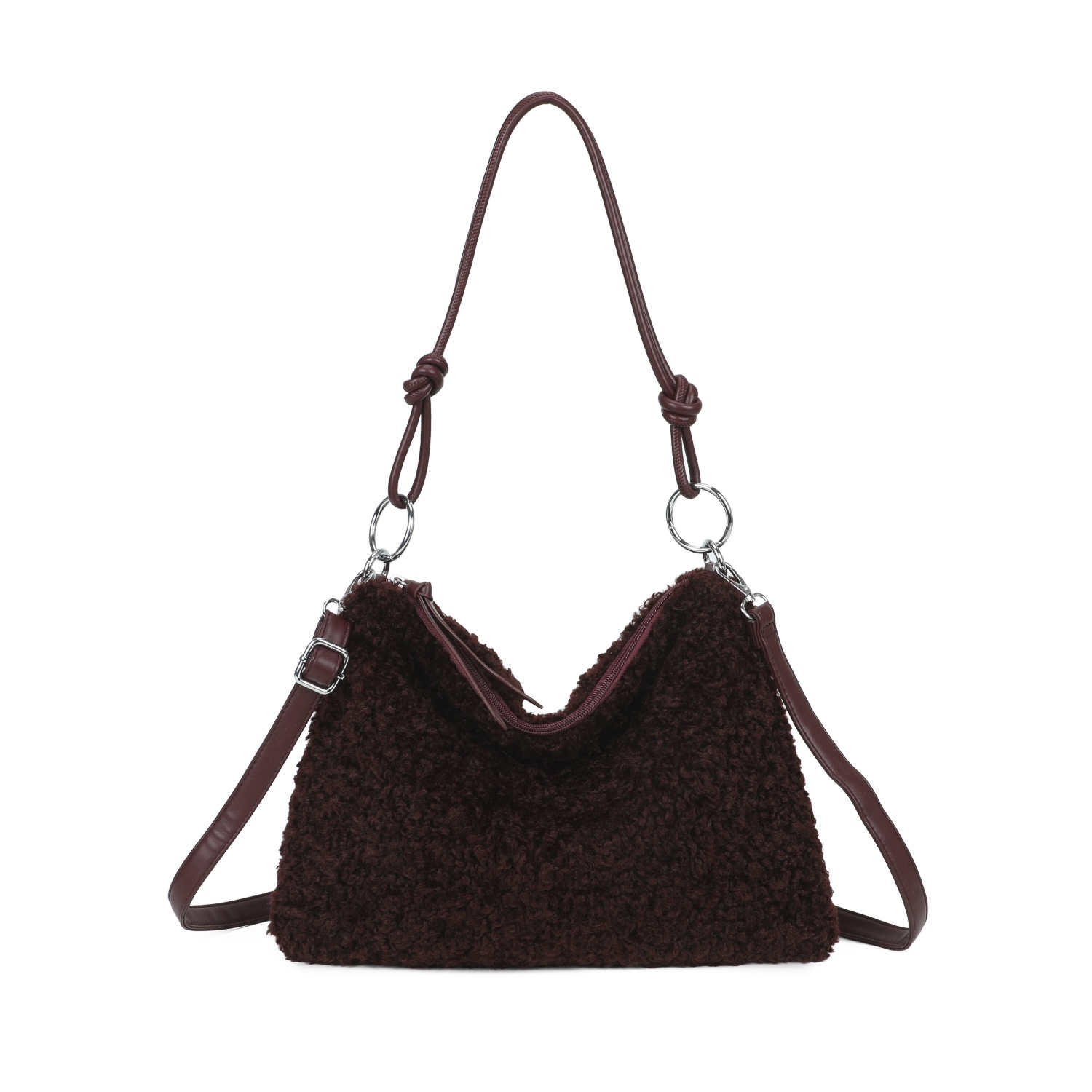 Teddy - Knot Detail Shoulder Bag - Image 8